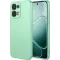 Phonesta Soft Silk Silikon Back Cover Hülle für Oppo A6 Pro - Matcha Grün
