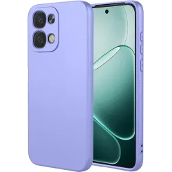Phonesta Soft Silk Silikon Back Cover Hülle für Oppo A6 Pro - Lila