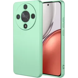 Phonesta Soft Silk Silikon Back Cover Hülle für HONOR Magic8 Lite - Matcha Grün