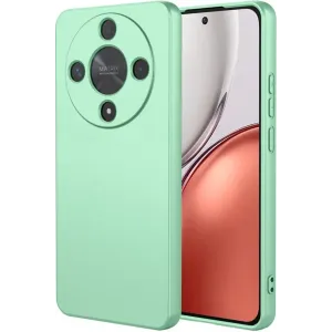 Phonesta Soft Silk Silikon Back Cover Hülle für HONOR Magic8 Lite - Matcha Grün