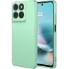 Phonesta Soft Silk Silikon Back Cover Hülle für Motorola Moto G57 Power - Matcha Grün