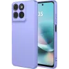 Phonesta Soft Silk Silikon Back Cover Hülle für Motorola Moto G57 Power - Lila