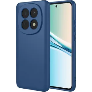 Phonesta Soft Silk Silikon Back Cover Hülle für Xiaomi Redmi Note 15 4G/5G / Xiaomi Poco M8 - Dunkelblau