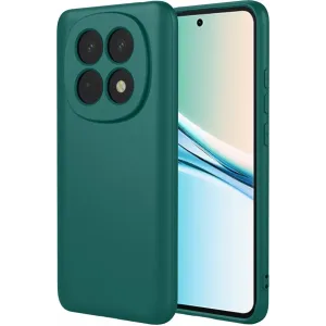 Phonesta Soft Silk Silikon Back Cover Hülle für Xiaomi Redmi Note 15 4G/5G / Xiaomi Poco M8 - Dunkelgrün