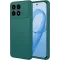 Phonesta Soft Silk Silikon Back Cover Hülle für Xiaomi Poco F8 Pro - Dunkelgrün