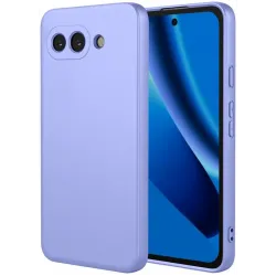 Phonesta Soft Silk Silikon Back Cover Hülle für Google Pixel 10a - Lila