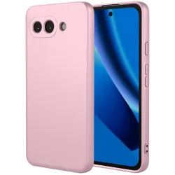 Phonesta Soft Silk Silikon Back Cover Hülle für Google Pixel 10a - Rosa