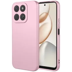 Phonesta Soft Silk Silikon Back Cover Hülle für HONOR 400 Smart - Rosa
