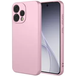 Phonesta Soft Silk Silikon Back Cover Hülle für Oppo Reno15 - Rosa
