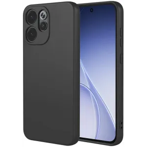 Phonesta Soft Silk Silikon Back Cover Hülle für Oppo Reno15 F/FS - Schwarz