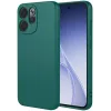 Phonesta Soft Silk Silikon Back Cover Hülle für Oppo Reno15 Pro - Dunkelgrün