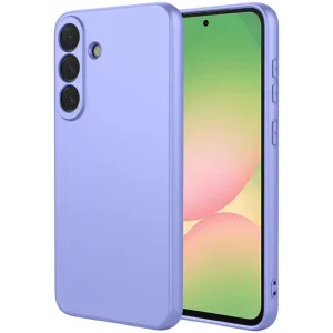 Phonesta Soft Silk Silikon Back Cover Hülle für Samsung Galaxy A57 - Lila