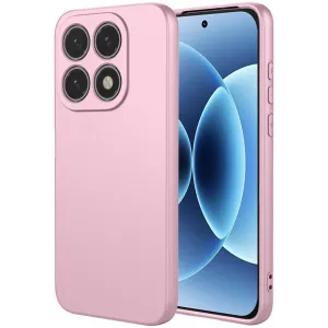 Phonesta Soft Silk Silikon Back Cover Hülle für Xiaomi 17 - Rosa