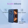 Phonesta Soft Silk Silikon Back Cover Hülle für Xiaomi 17 Ultra - Schwarz 6