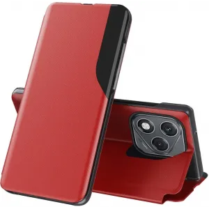 Phonesta Smart Side View Book Klapphülle für HONOR 400 Lite - Rot