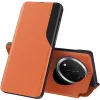 Phonesta Smart Side View Book Klapphülle für HONOR Magic7 Lite - Orange 0