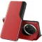 Phonesta Smart Side View Book Klapphülle für HONOR Magic7 Lite - Rot