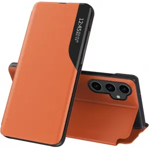 Phonesta Smart Side View Book Klapphülle für Samsung Galaxy S23 FE/S23 Plus - Orange