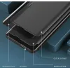 Phonesta Smart Side View Book Klapphülle für Samsung Galaxy S24 FE - Rot 4