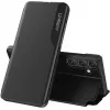 Phonesta Smart Side View Book Klapphülle für Samsung Galaxy S24 FE - Schwarz 0