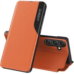 Phonesta Smart Side View Book Klapphülle für Samsung Galaxy A16 - Orange