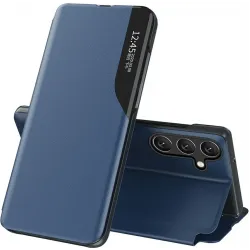 Phonesta Smart Side View Book Klapphülle für Samsung Galaxy A36/A56 - Blau