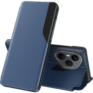 Phonesta Smart Side View Book Klapphülle für HONOR 400 Pro - Blau