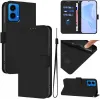Phonesta Soft Skin Book Wallet Klapphülle für Motorola Moto G45 / Moto G34 - Schwarz 2