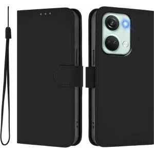 Phonesta Soft Skin Book Wallet Klapphülle für OnePlus Nord 3 - Schwarz