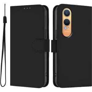 Phonesta Soft Skin Book Wallet Klapphülle für OnePlus Nord CE 4 Lite - Schwarz