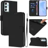 Phonesta Soft Skin Book Wallet Klapphülle für Samsung Galaxy A35 - Schwarz 2