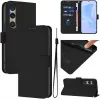 Phonesta Soft Skin Book Wallet Klapphülle für Sony Xperia 1 VI - Schwarz 2