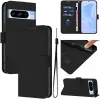 Phonesta Soft Skin Book Wallet Klapphülle für Google Pixel 8 Pro - Schwarz 2