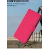 Phonesta Soft Skin Book Wallet Klapphülle für Xiaomi Redmi 14C / Xiaomi Poco C75 - Hot Pink 6