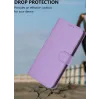 Phonesta Soft Skin Book Wallet Klapphülle für Xiaomi Redmi 14C / Xiaomi Poco C75 - Hell-Lila 6
