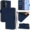 Phonesta Soft Skin Book Wallet Klapphülle für Oppo Reno13 F 4G/5G / Reno13 FS 5G - Dunkelblau 2