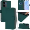 Phonesta Soft Skin Book Wallet Klapphülle für Oppo Reno13 F 4G/5G / Reno13 FS 5G - Dunkelgrün 2