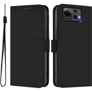 Phonesta Soft Skin Book Wallet Klapphülle für Asus Zenfone 12 Ultra - Schwarz