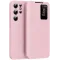Phonesta Smart Window Book Wallet Klapphülle für Samsung Galaxy S24 Ultra - Rosa