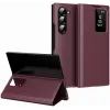 Phonesta Smart Window Book Wallet Klapphülle für Samsung Galaxy Z Fold 6 - Bordeaux