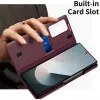 Phonesta Smart Window Book Wallet Klapphülle für Samsung Galaxy Z Fold 6 - Bordeaux 7
