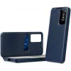 Phonesta Smart Window Book Wallet Klapphülle für Samsung Galaxy S24 FE - Dunkelblau 2