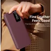 Phonesta Smart Window Book Wallet Klapphülle für Samsung Galaxy S25 FE - Bordeaux 4
