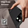 Phonesta Smart Window Book Wallet Klapphülle für Samsung Galaxy S25 FE - Schwarz 6