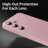 Phonesta Smart Window Book Wallet Klapphülle für Samsung Galaxy A37 - Rosa 5