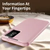 Phonesta Smart Window Book Wallet Klapphülle für Samsung Galaxy S26 Ultra - Rosa 3