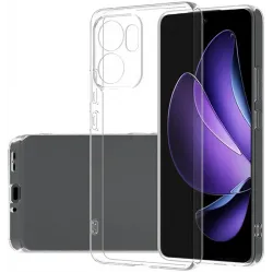 Phonesta Ultra-Thin Silikon Back Cover Hülle für Oppo Reno13 F 4G/5G / Reno13 FS 5G - Transparent