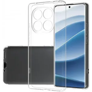 Phonesta Ultra-Thin Silikon Back Cover Hülle für Xiaomi Redmi Note 14 Pro Plus - Transparent