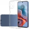 Phonesta Ultra-Thin Silikon Back Cover Hülle für Motorola Moto G45 / Moto G34 - Transparent