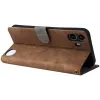 Phonesta Vintage Skin Book Wallet Klapphülle für Nothing CMF Phone 1 - Braun 4